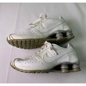 Nike Shox‎ Classic II White Silver Womens Size 6.5 Running Shoes 343907-111 Y2K
